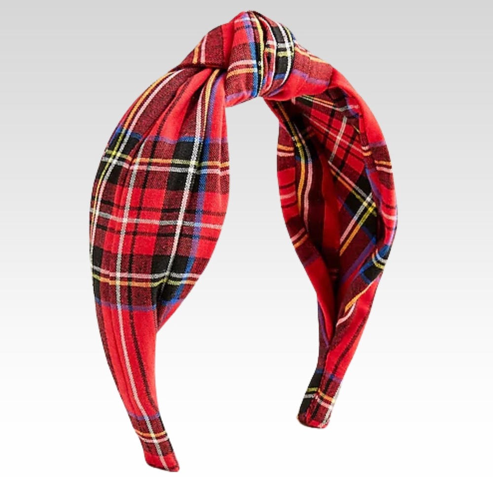 NWT J. Crew Tartan Plaid Headband